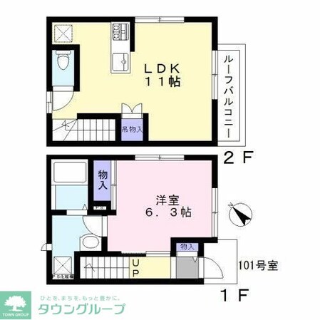 ラ フィーネの物件間取画像